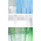 Rideau de douche bleu 180x180 cm - miniature variant 3