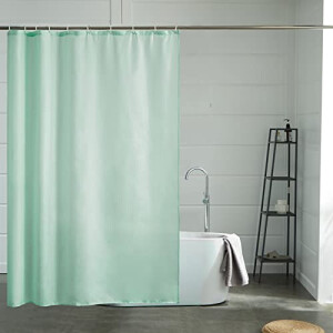 Rideau de douche vert 150x180 cm