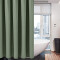 Rideau de douche vert gaufre - 92x182 cm - miniature variant 1
