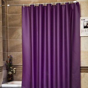 Rideau de douche violet 180x180 cm
