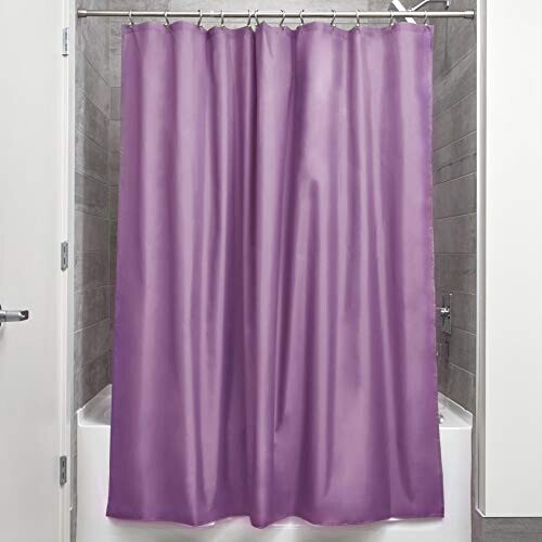 Rideau de douche violet 183.0x183.0 cm