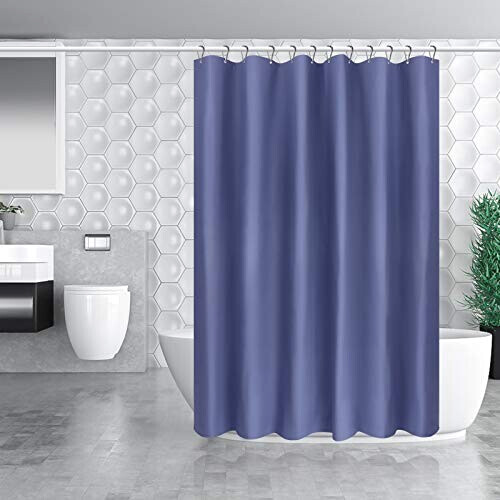 Rideau de douche violet bleu 180x180 cm