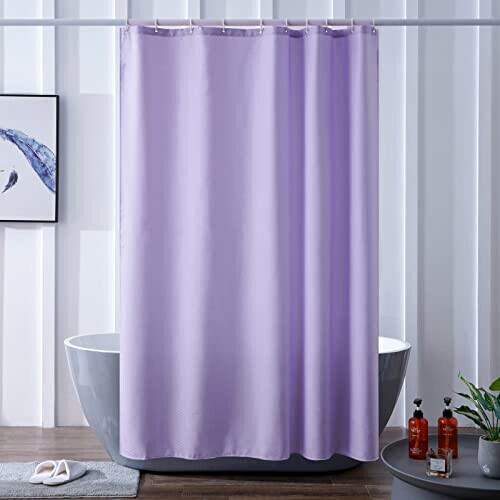 Rideau de douche violet 150x180 cm