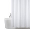 Rideau de douche blanc solide 180x180 cm - miniature