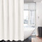 Rideau de douche blanc gaufre - 182x182 cm - miniature variant 1