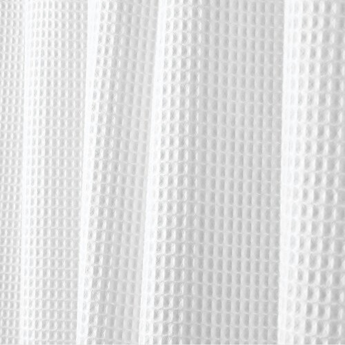 Rideau de douche blanc 180x180 cm variant 3 