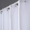 Rideau de douche blanc 180x180 cm - miniature