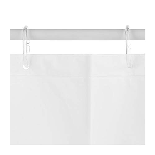 Rideau de douche blanc 180x200 cm variant 1 