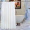 Rideau de douche blanc ivoire 180x180 cm - miniature
