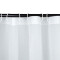Rideau de douche blanc ivoire 180x180 cm - miniature variant 2