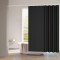 Rideau de douche noir 200x200 cm - miniature