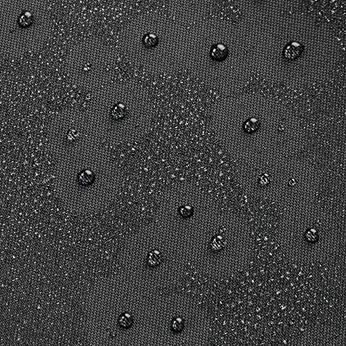 Rideau de douche noir 180x200 cm variant 3 