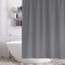 Rideau de douche gris 180x180 cm - miniature