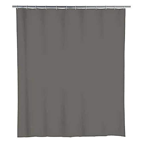 Rideau de douche gris 240x180 cm
