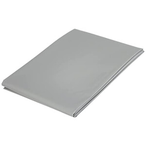 Rideau de douche gris clair 200x120 cm
