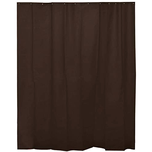 Rideau de douche marron 180x200 cm