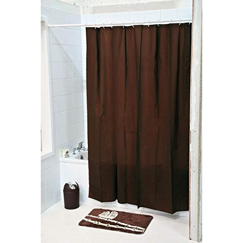 Rideau de douche marron 180x200 cm variant 0 
