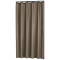 Rideau de douche marron le sable 120x200 cm - miniature