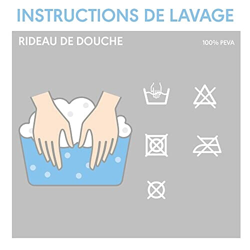 Rideau de douche beige 120x200 cm variant 0 