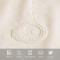 Rideau de douche beige 180x210 cm - miniature variant 1
