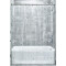 Rideau de douche Transparent 183.0x183.0 cm - miniature