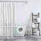 Rideau de douche Transparent blanc semi 120x200 cm - miniature