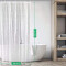 Rideau de douche Transparent blanc semi 120x200 cm - miniature variant 1