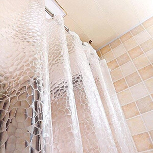 Rideau de douche Transparent eva-water cube 80x180 cm