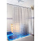 Rideau de douche Transparent 180x200 cm - miniature