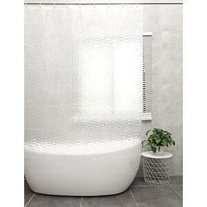 Rideau de douche Transparent ht 180x180 cm