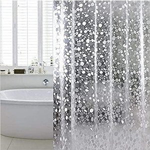 Rideau de douche Transparent 180x200 cm